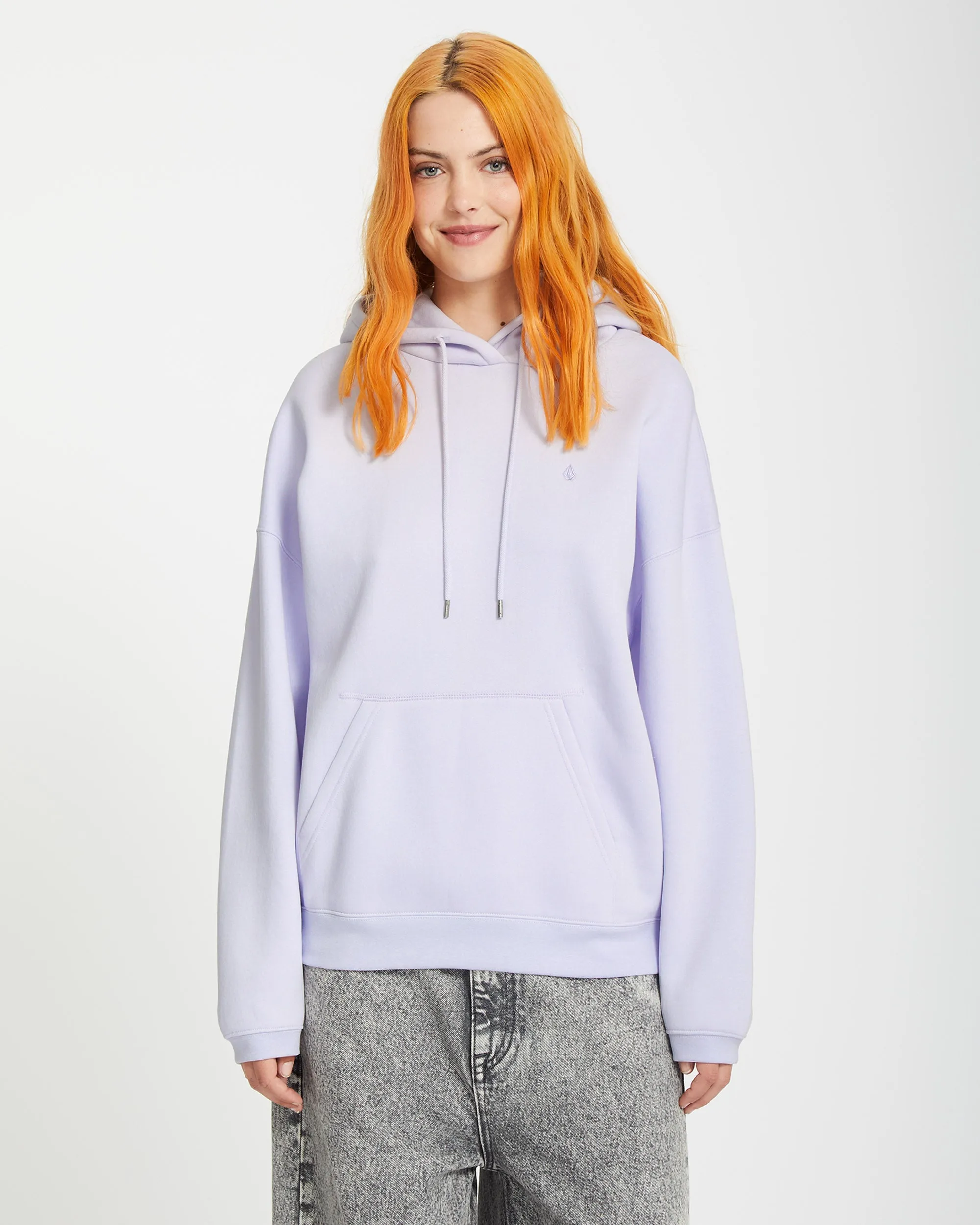 Sweat à Capuche Stone Heart Up - DUSTY LAVENDER