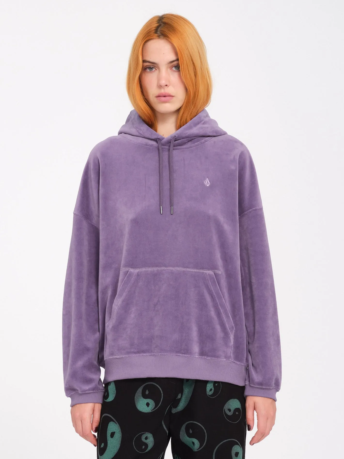 Sweat à capuche Stone Heart Up - VINTAGE VIOLET
