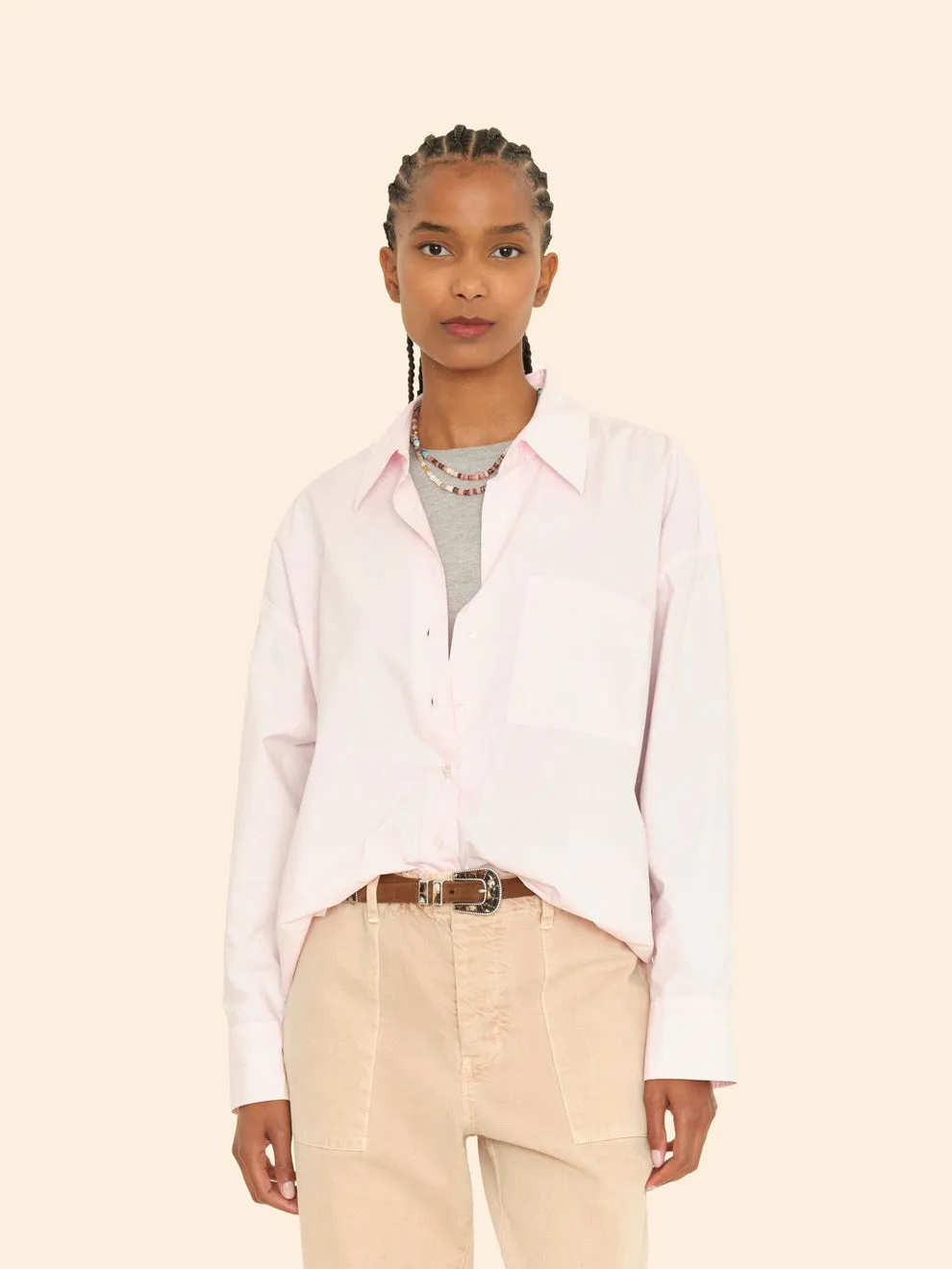 Sydney Shirt in Tea Rose