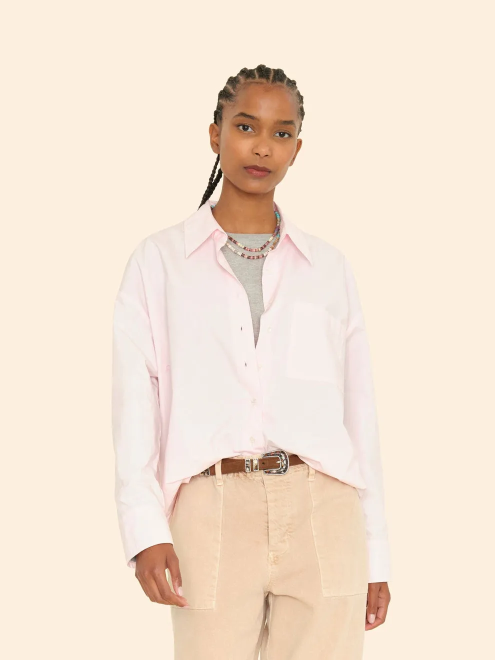 Sydney Shirt in Tea Rose