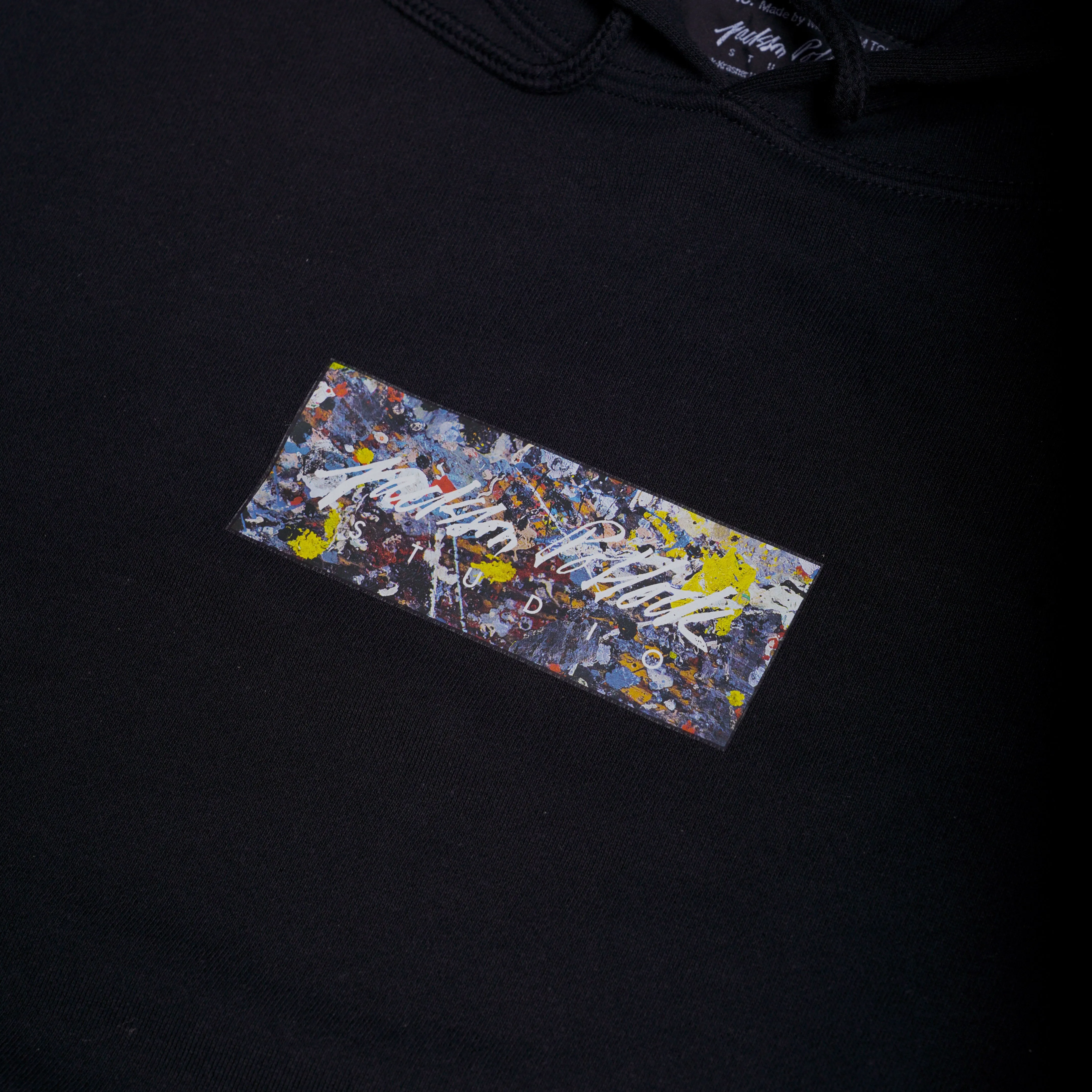 Sync. 19AW Jackson Pollock Studio PULLOVER HOODED "LOGO"