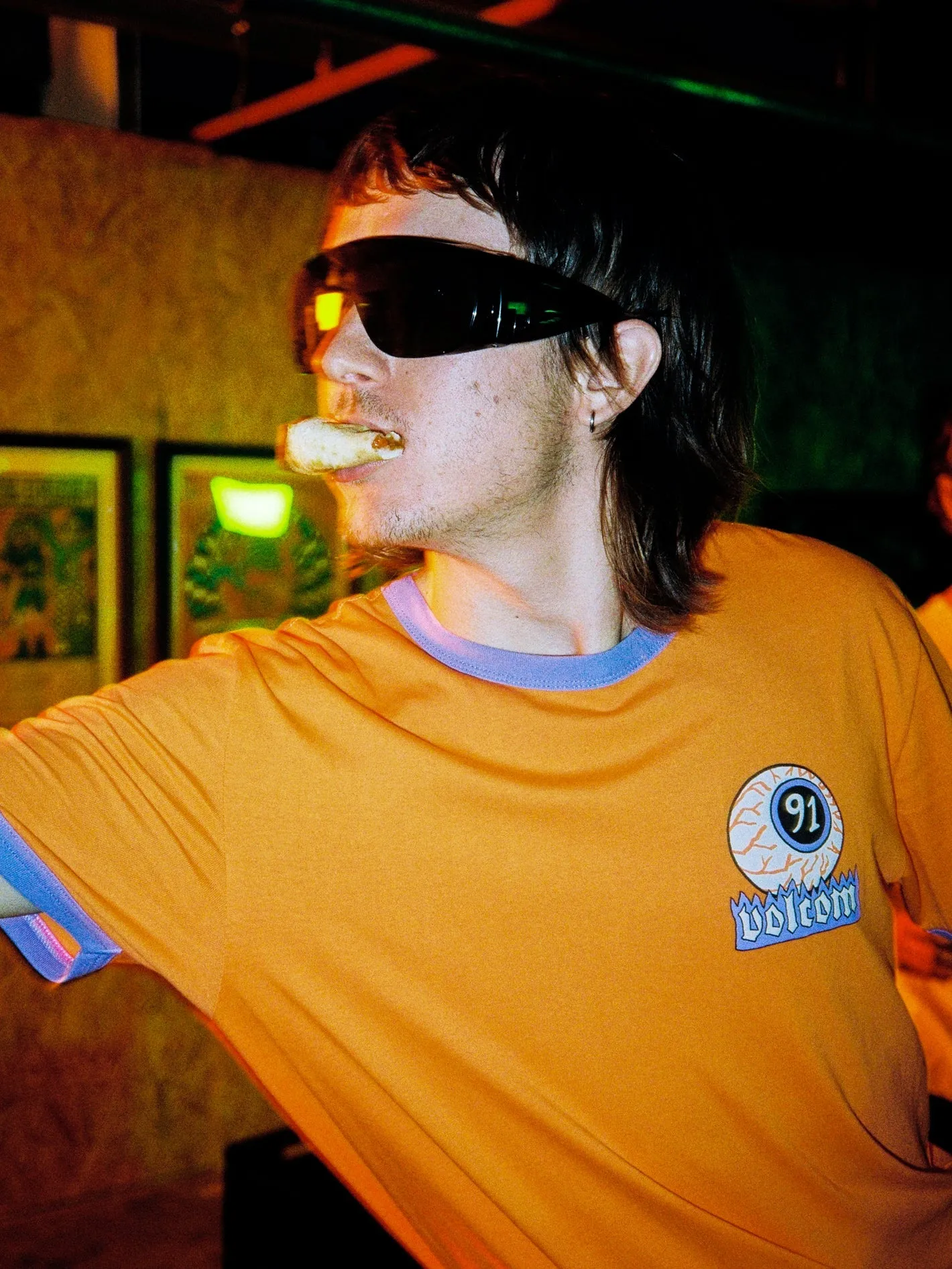 T-shirt Nando Von Arb Ringer - CARROT