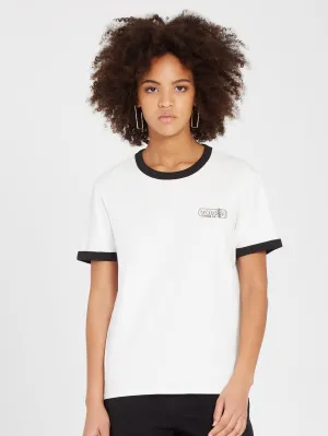 T-shirt Truly Ringer - STAR WHITE