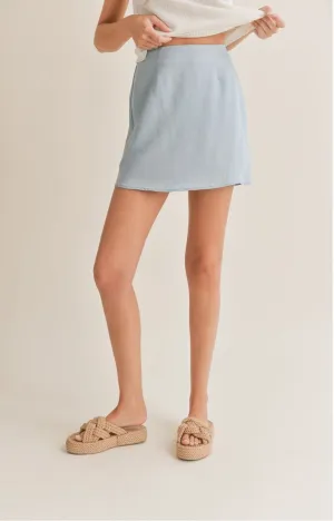 Tencel Mini Skirt