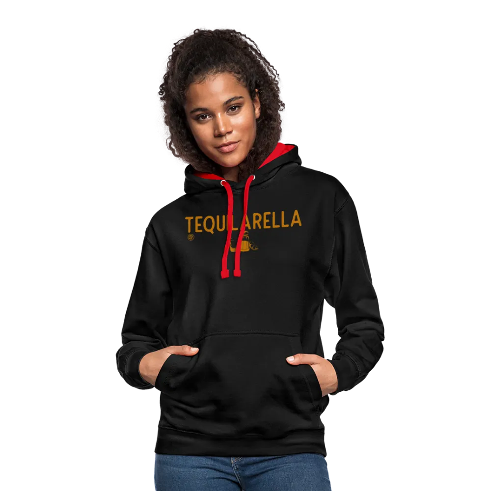 Tequilarella - Kontrast-Hoodie