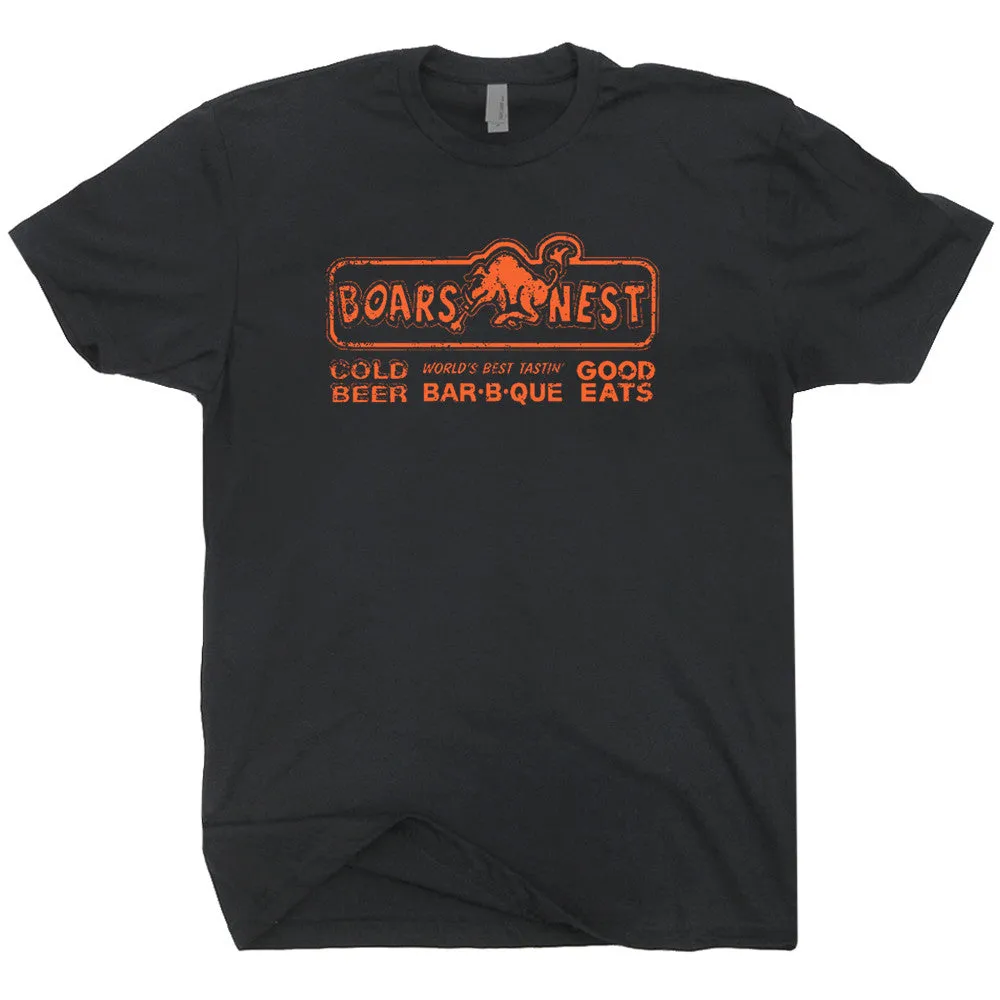 The Boars Nest T Shirt The Dukes Of Hazzard T Shirt 80s Vintage Bar Pub T Shirt