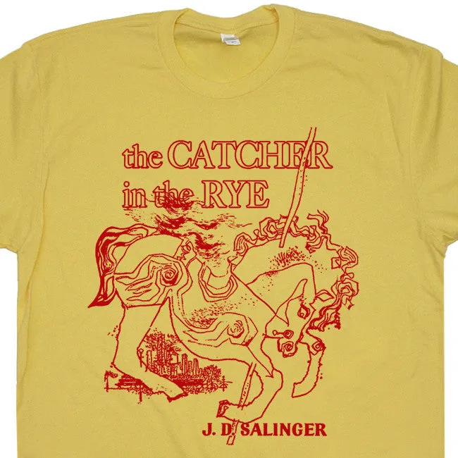 The Catcher In The Rye T Shirt Catcher in the Rye Shirt Cool Book Shirts Literary Tee