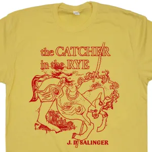 The Catcher In The Rye T Shirt Catcher in the Rye Shirt Cool Book Shirts Literary Tee