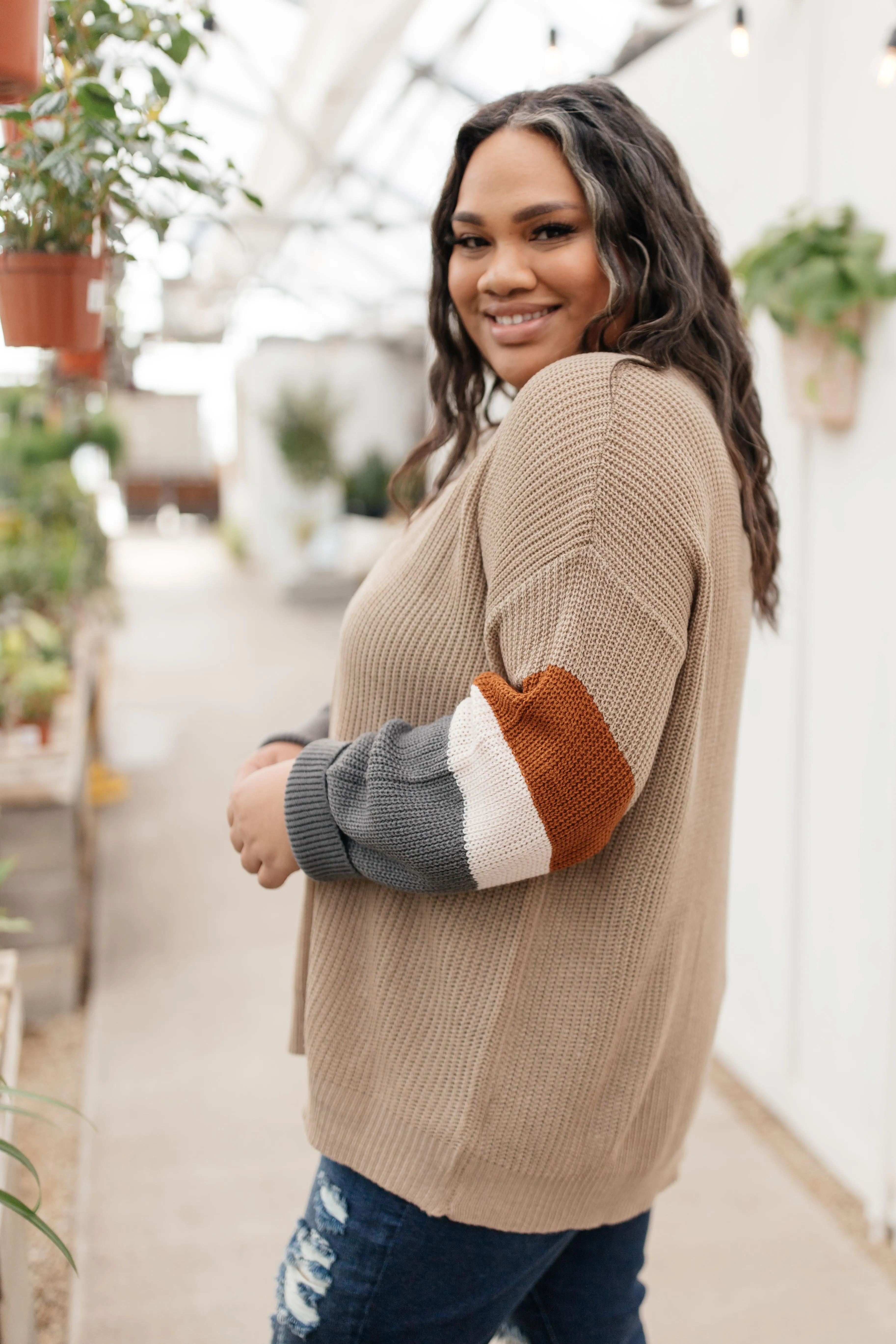 The Edge Of Your Sleeve Sweater