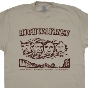 The Highwaymen T Shirt Willie Nelson Shirt Waylon Jennings Shirt Johnny Cash Shirt