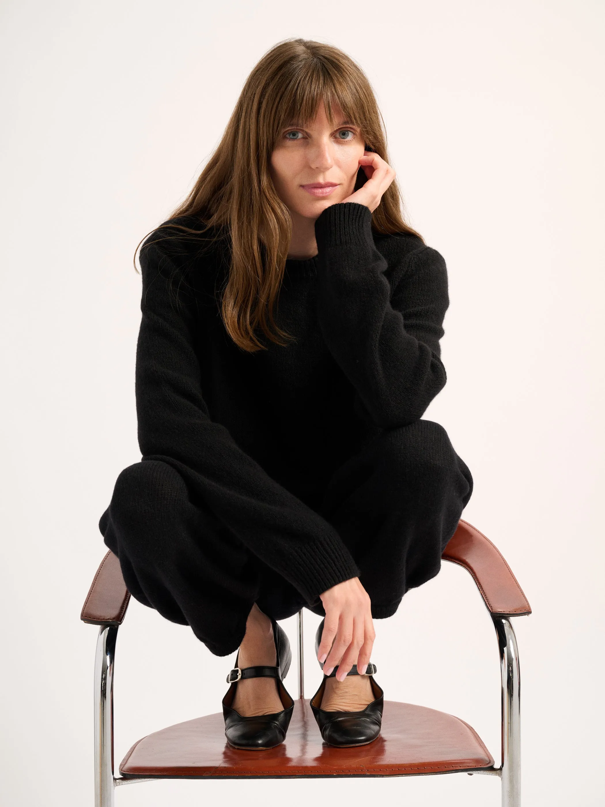The Kismet Crewneck Sweater in Cashmere