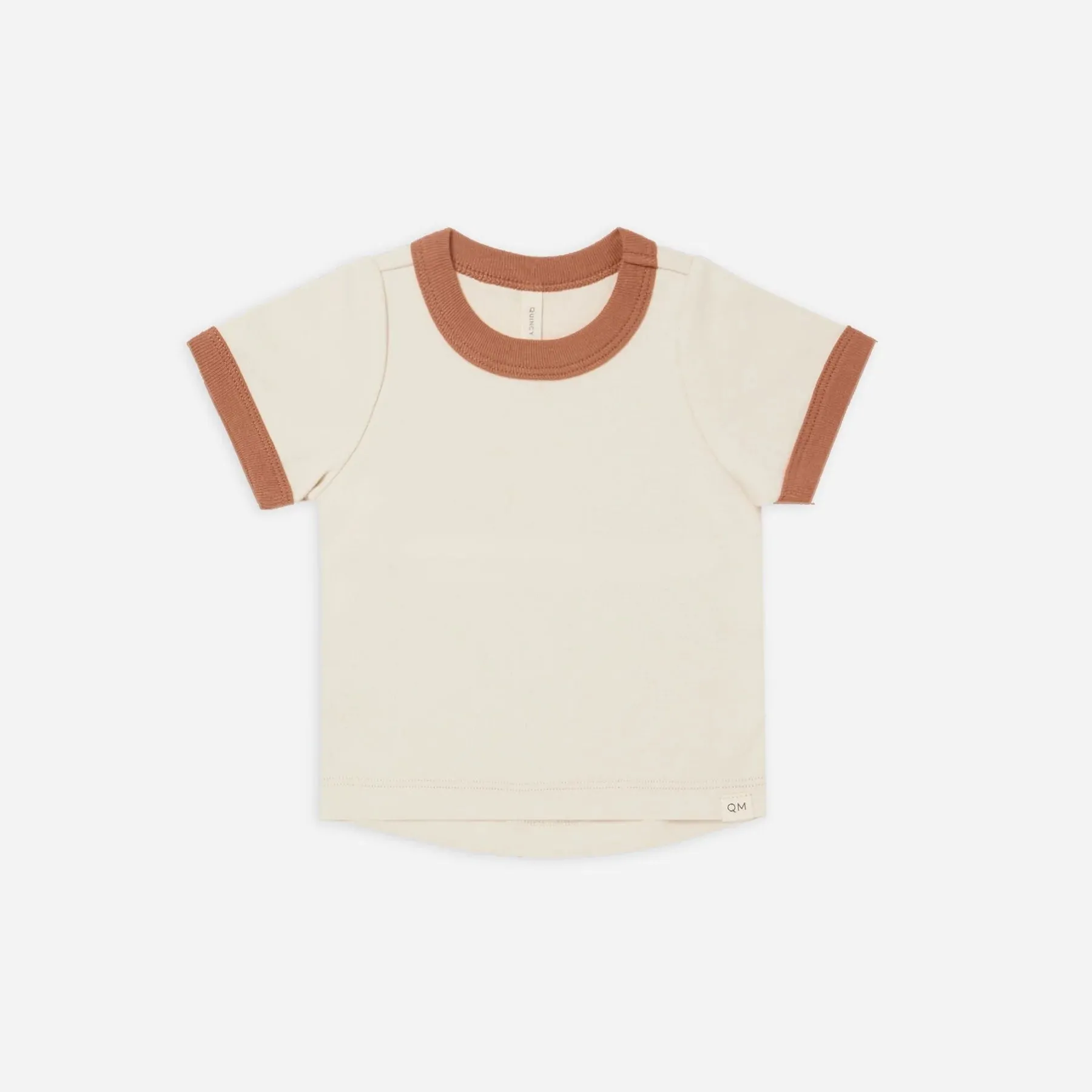 The Ringer Tee by Quincy Mae - Blush - BABY