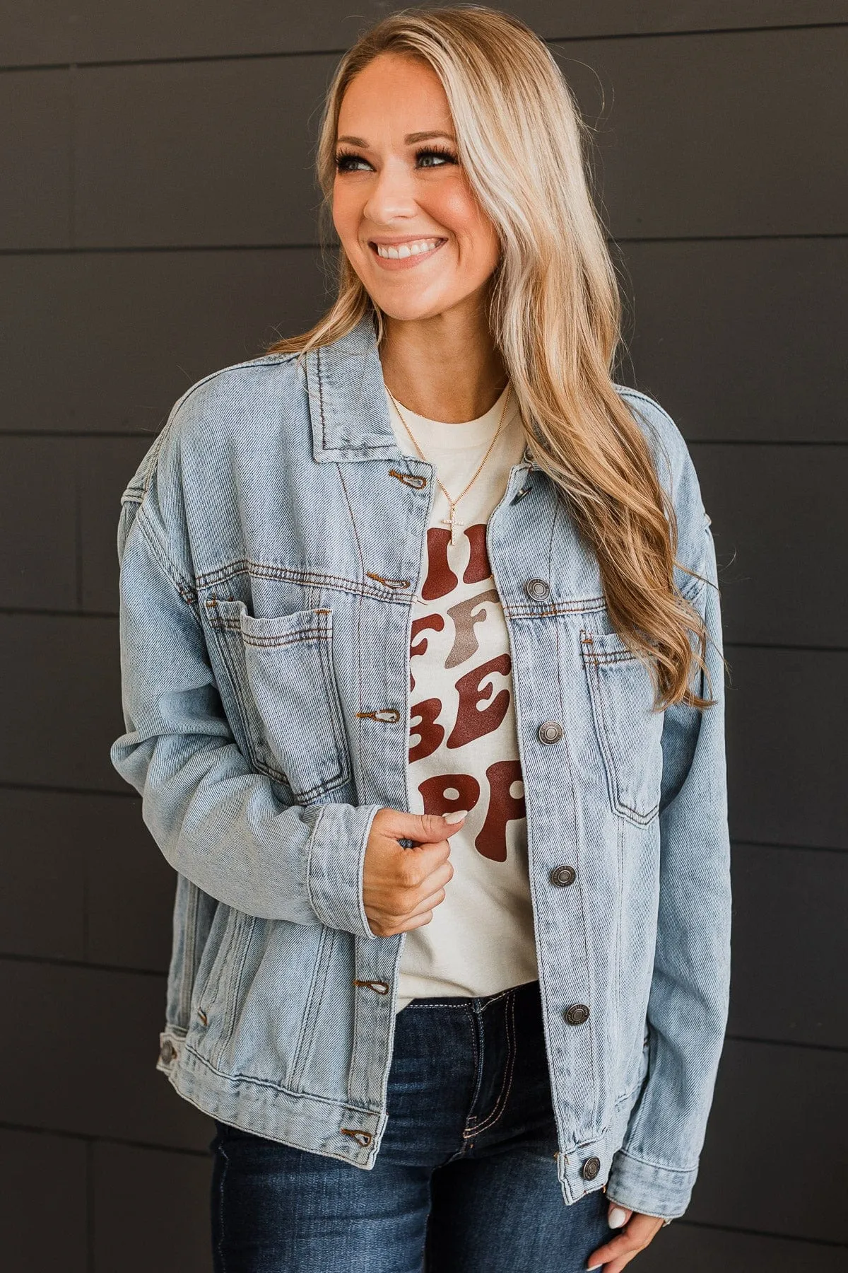 Thread & Supply New In Town Denim Jacket- Light Wash