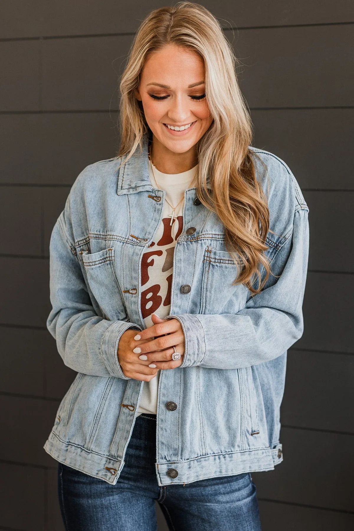 Thread & Supply New In Town Denim Jacket- Light Wash