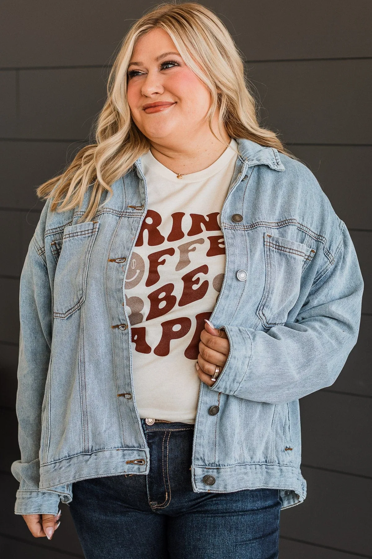 Thread & Supply New In Town Denim Jacket- Light Wash