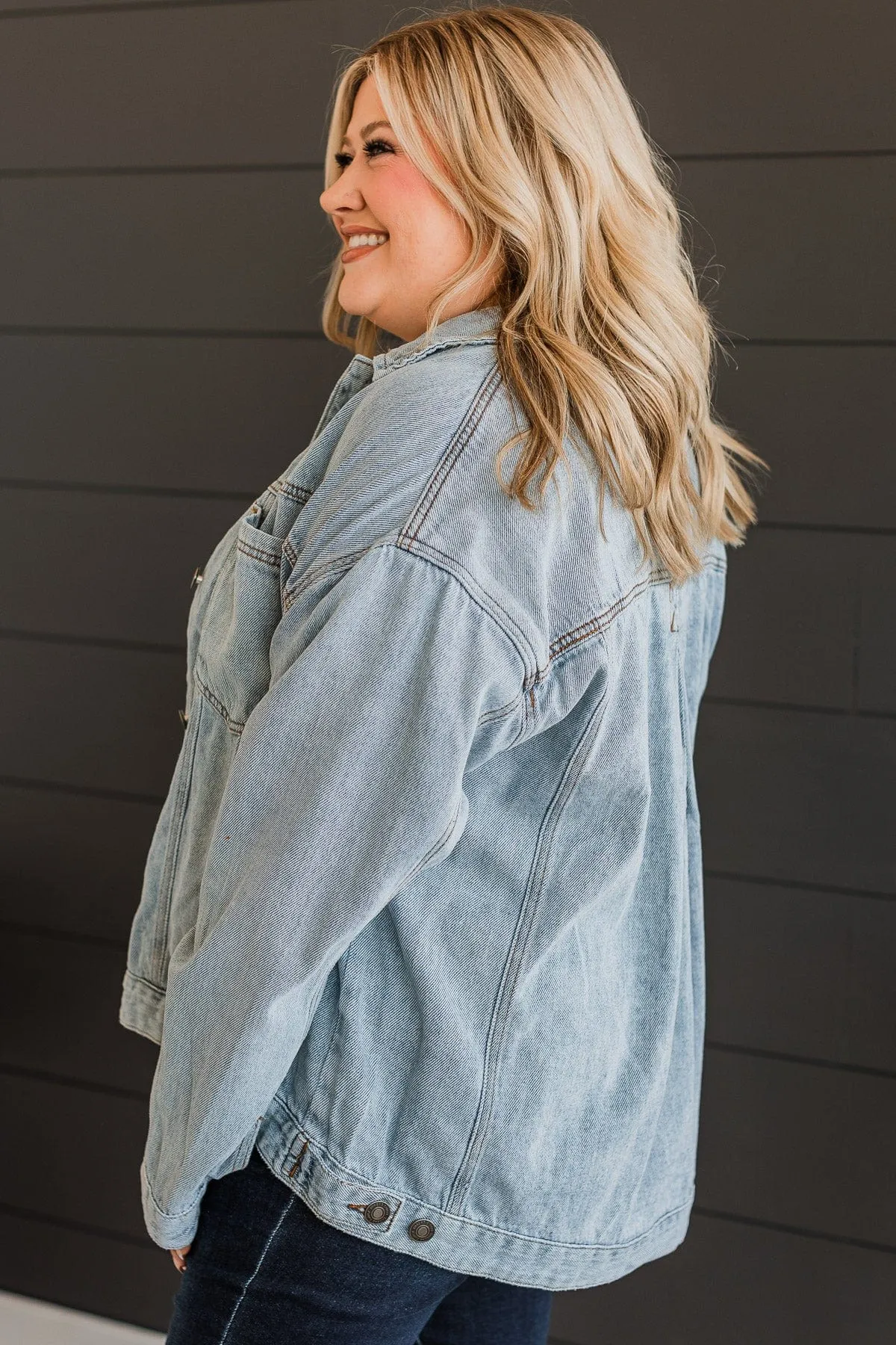 Thread & Supply New In Town Denim Jacket- Light Wash