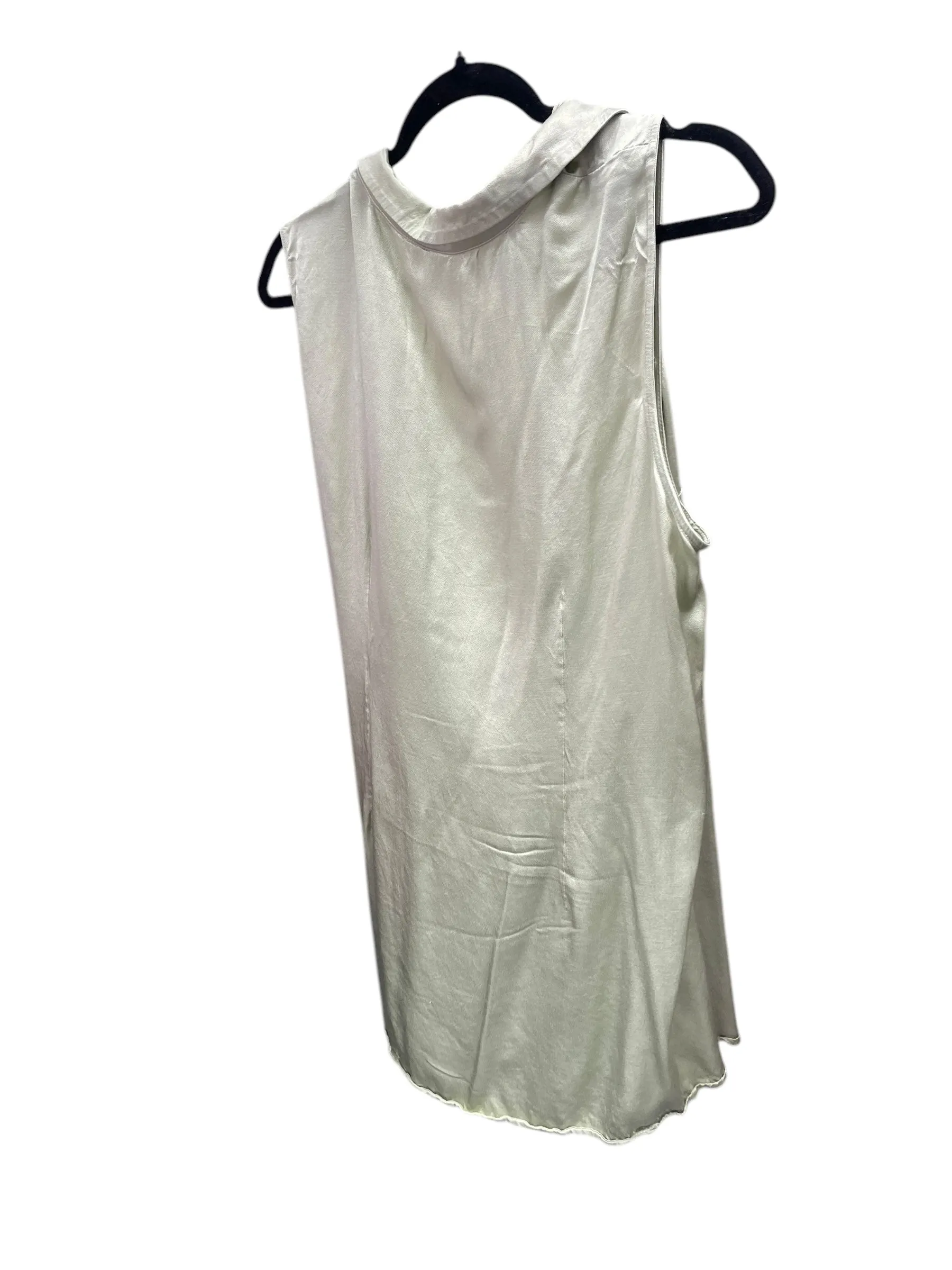 Top Sleeveless By Anthropologie In Green, Size: 2x