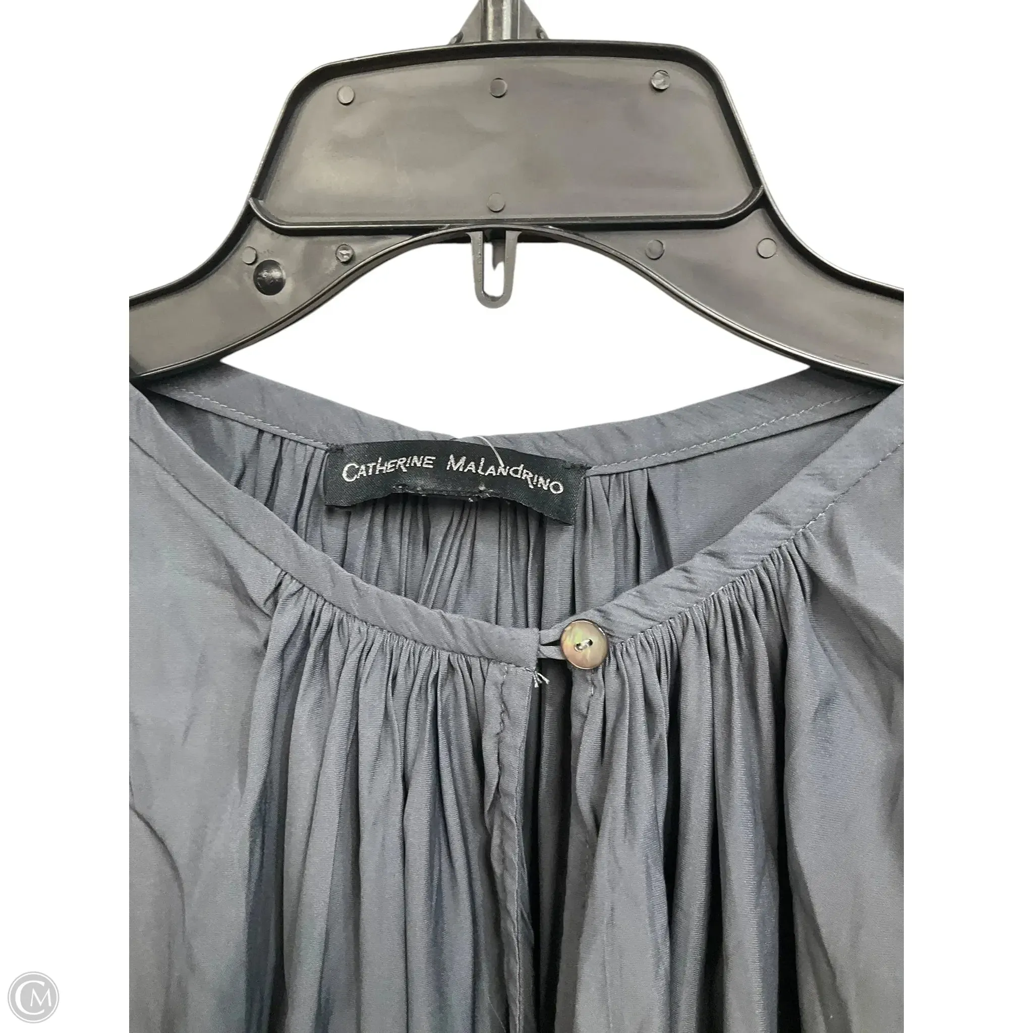 Top Sleeveless By Catherine Malandrino In Grey, Size: L