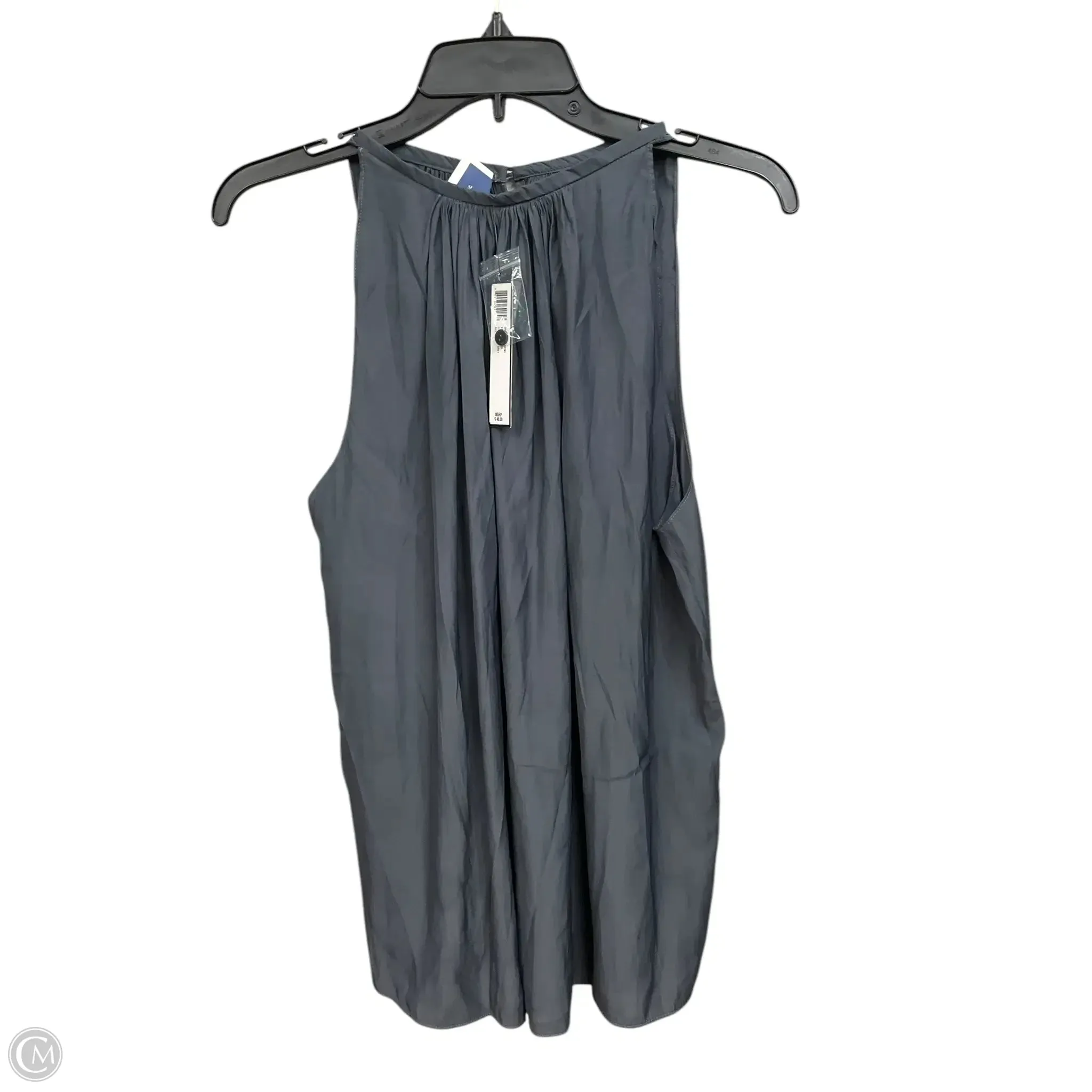 Top Sleeveless By Catherine Malandrino In Grey, Size: L
