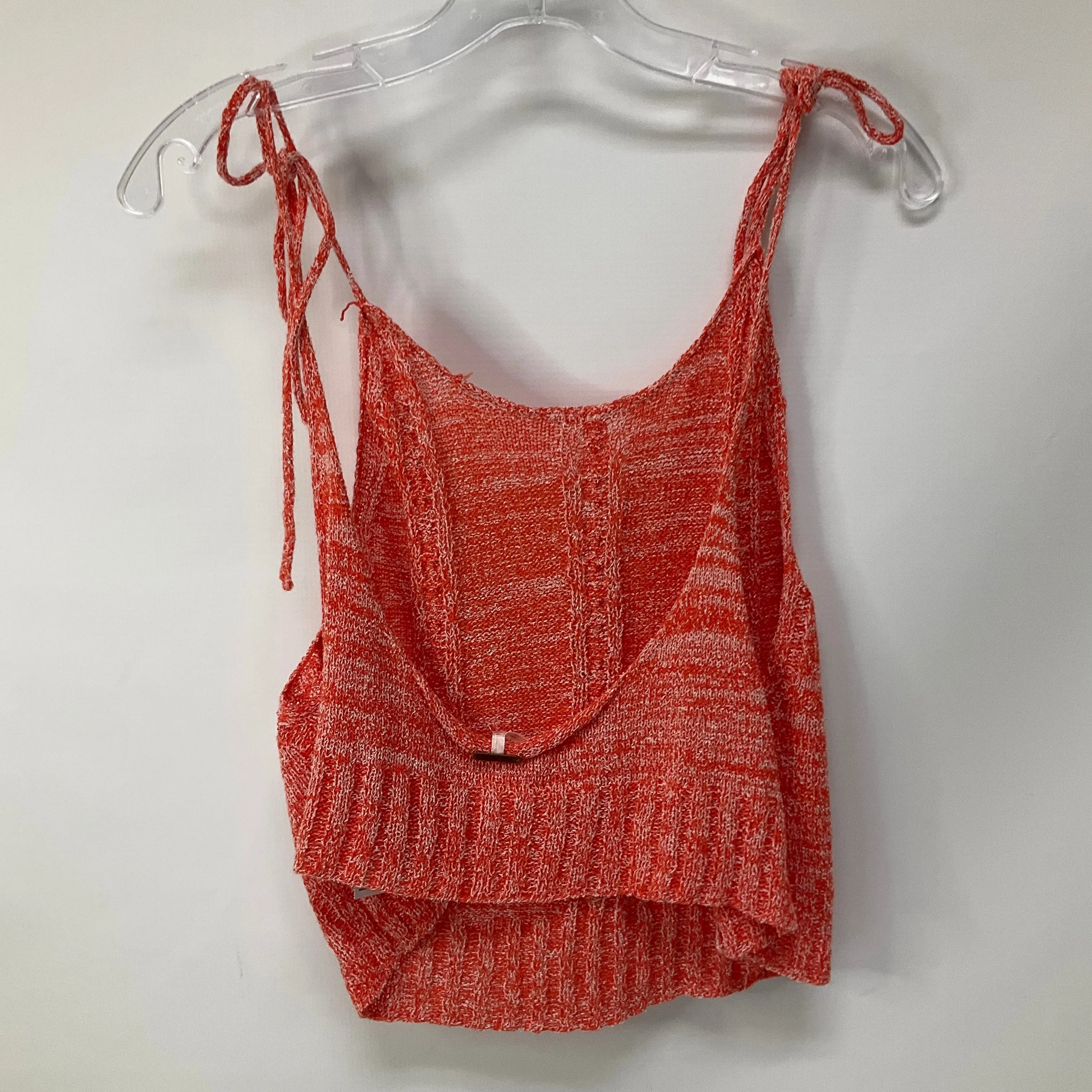 Top Sleeveless By Free People In Orange, Size: S