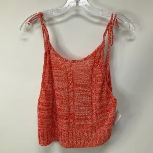 Top Sleeveless By Free People In Orange, Size: S