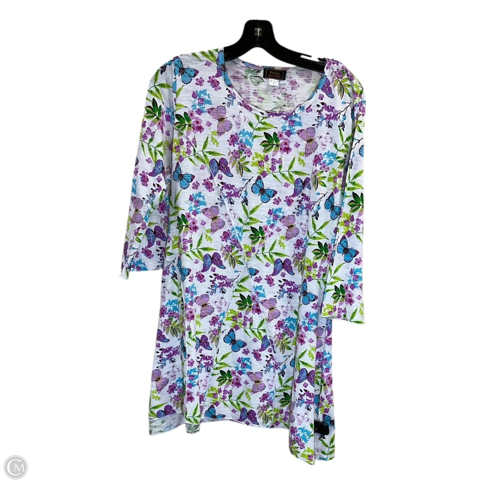 Top Sleeveless By Shein In White, Size: 2x