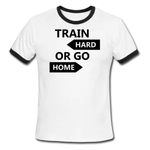 Train Hard Ringer T-Shirt