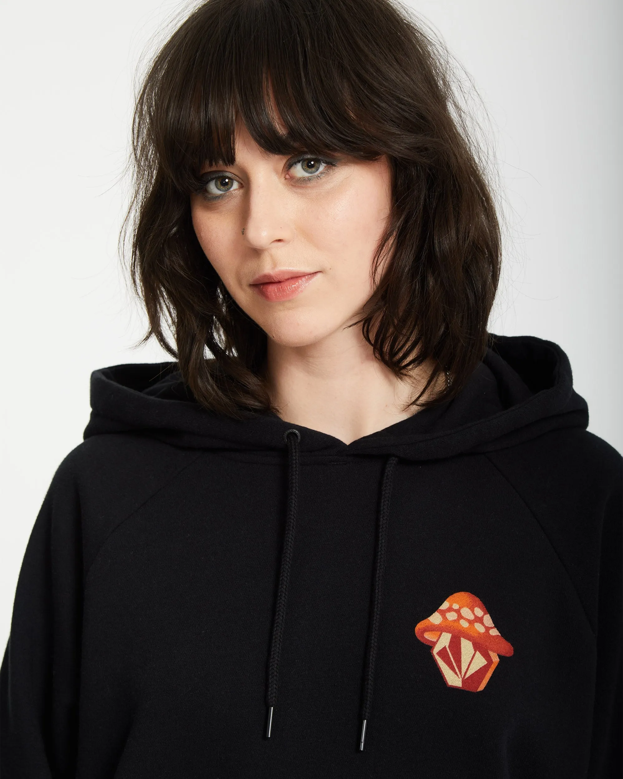 Truly Stoked Kapuzenpullover - BLACK