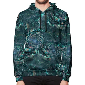 Turquoise Granite Pullover Hoodie