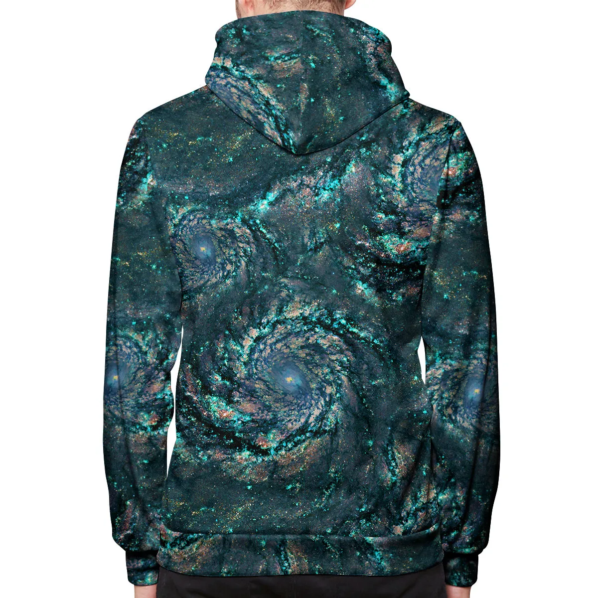 Turquoise Granite Pullover Hoodie