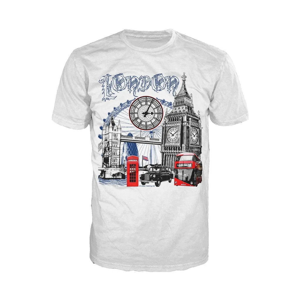 UA London Calling Technicolour Men's T-shirt (White)