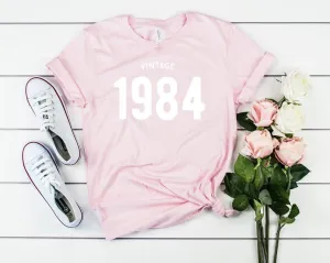 Vintage 1984 Birthday T-Shirt | 40th Birthday Party T-Shirt
