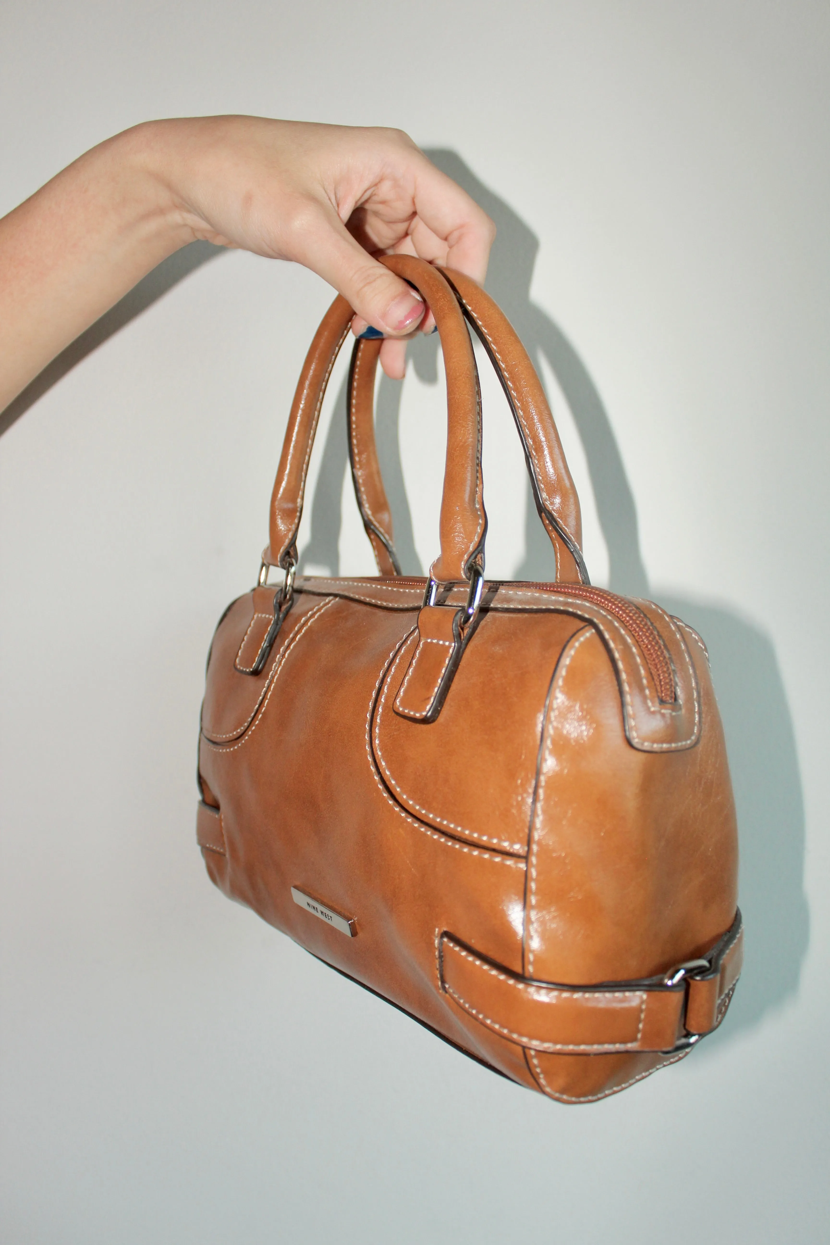 Vintage 90s Tan Brown Purse