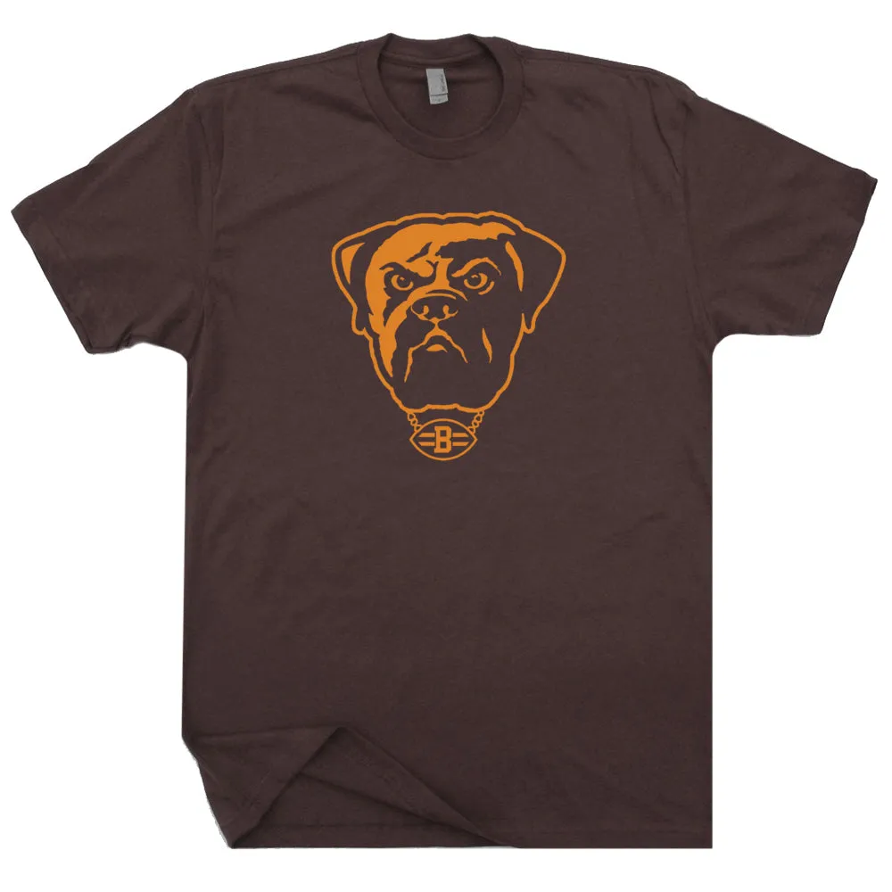Vintage Cleveland Brown Shirt Cleveland Browns Dawg Pound T Shirt Vintage Logo Graphic Tee