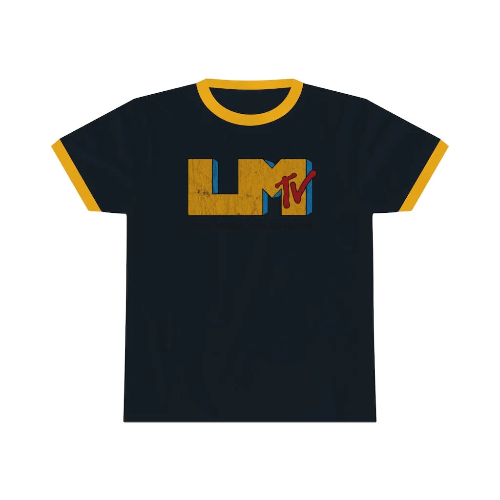 Vintage LiveMoreTv Ringer Tee