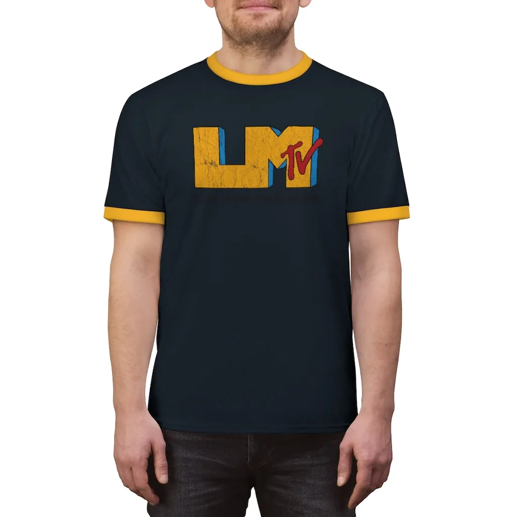 Vintage LiveMoreTv Ringer Tee