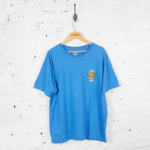 Vintage Longboard Legends T-shirt - Blue - L