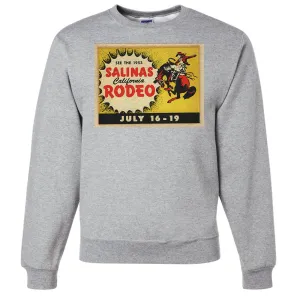 Vintage Sticker California Salinas Crewneck Sweatshirt