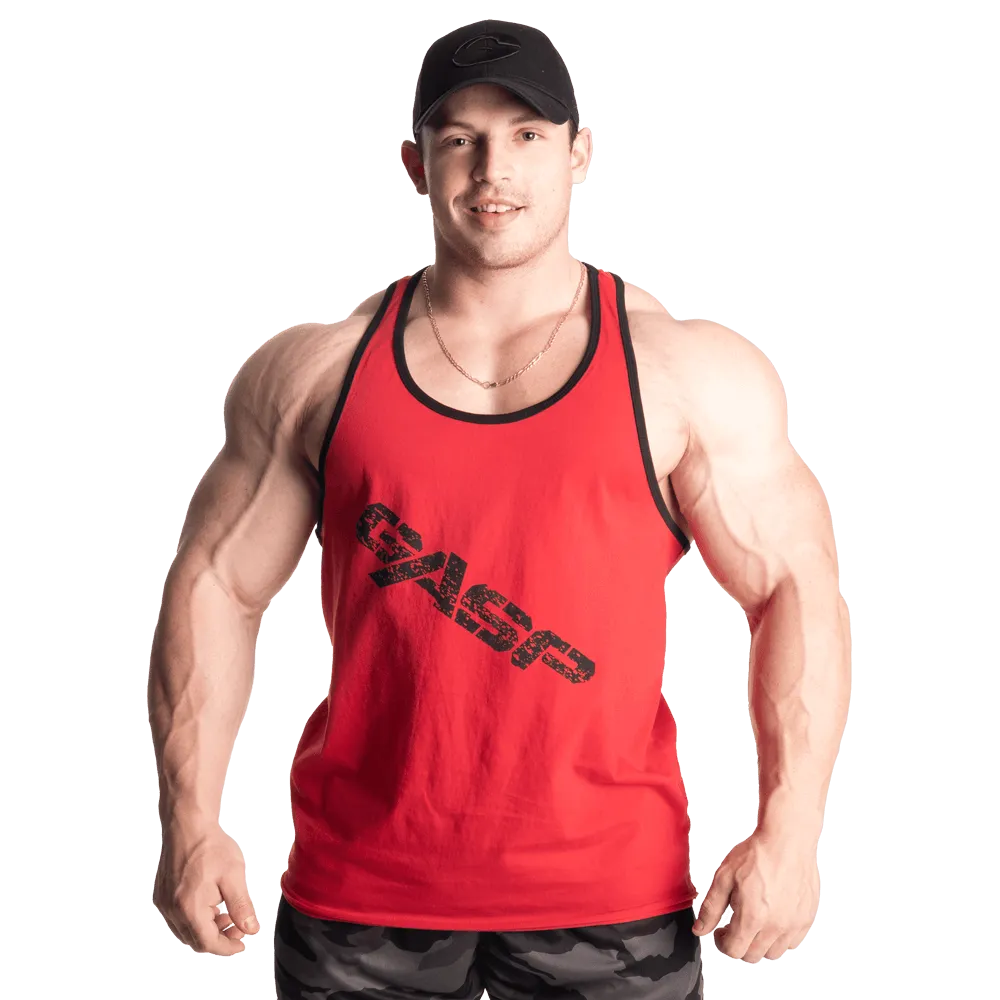 Vintage T-Back - Chili Red