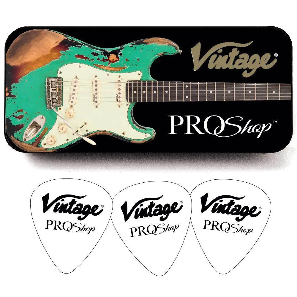 Vintage V72 ProShop Unique ~ Blue Over Tobacco (Contact: Richards Guitars. www.rguitars.co.uk)
