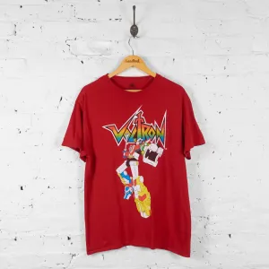 Vintage Voltron T-shirt - Red - L