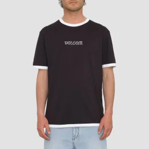 Volcom Fullring Ringer T-Shirt Black