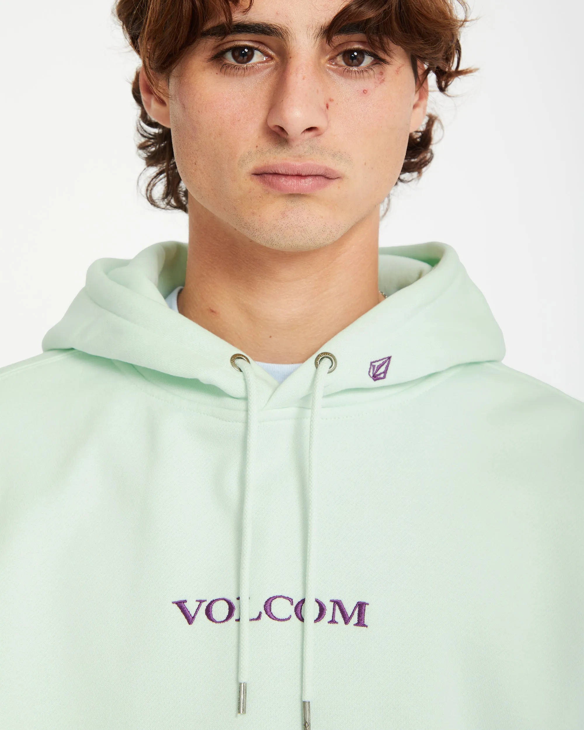 Volcom Stone Hoodie - CLOUD BLUE