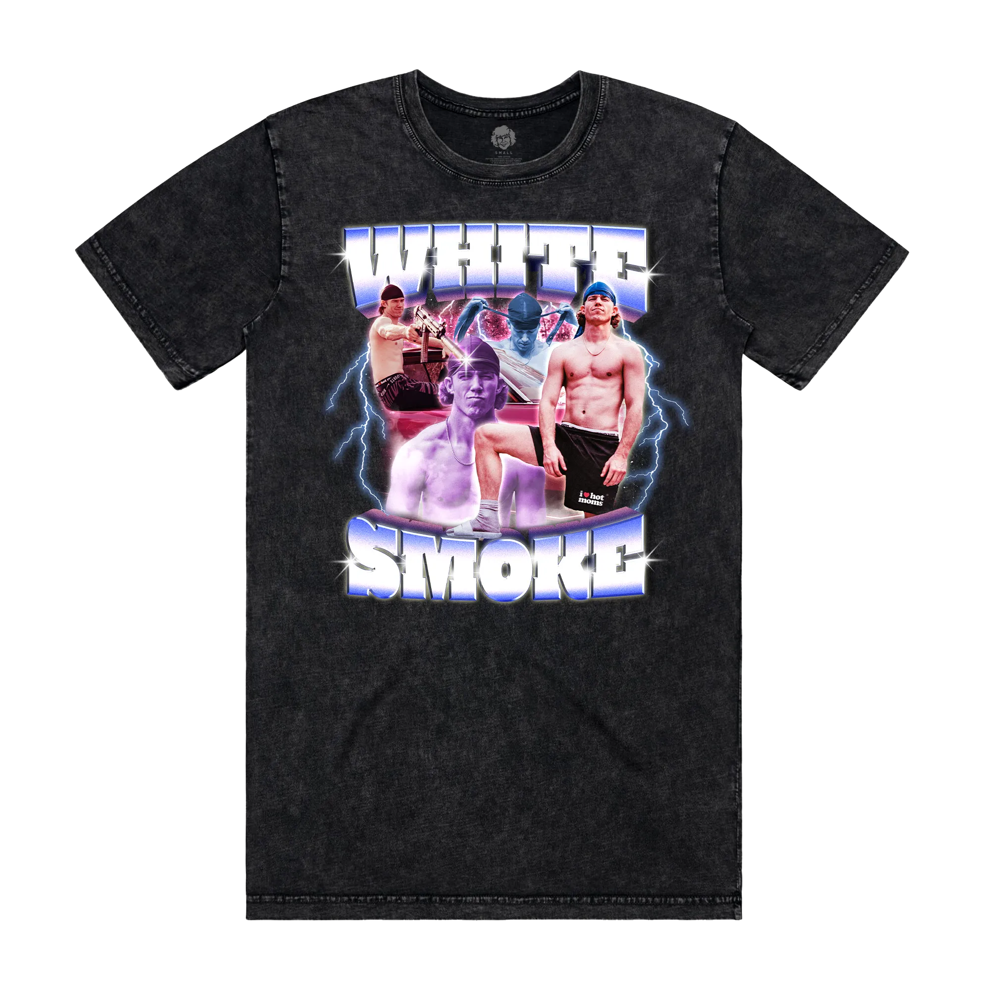 White Smoke Vintage Tee