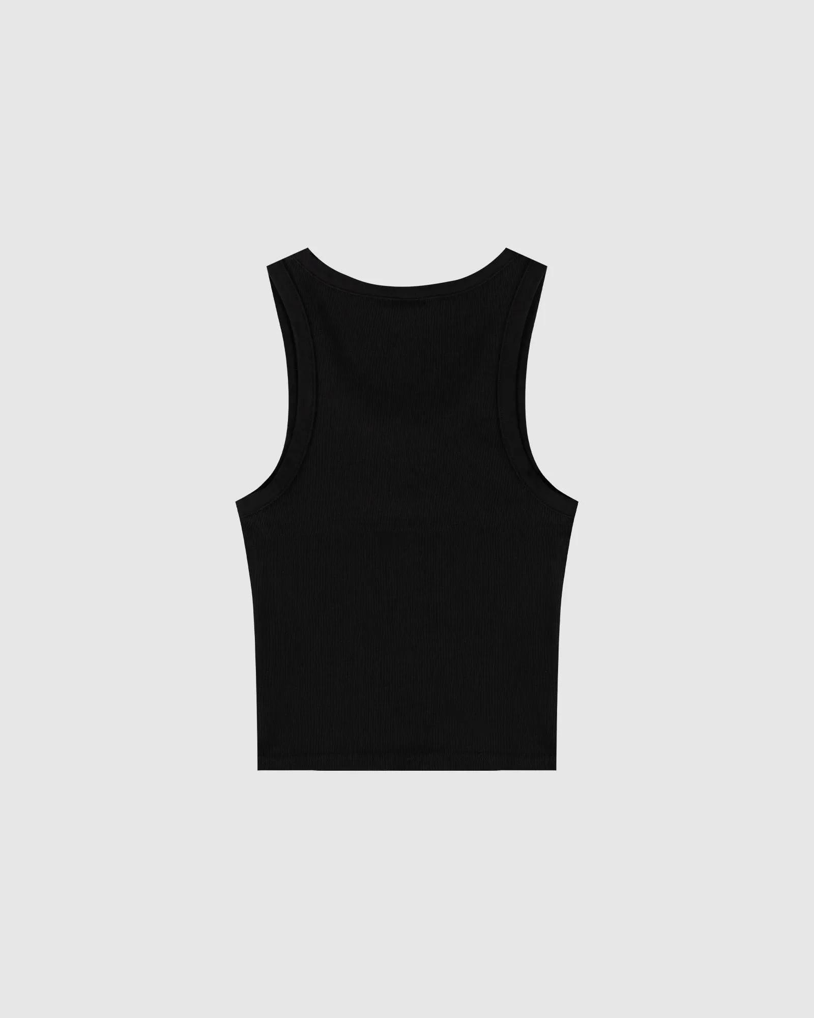 WOMENS ROTHMAN RIB TANK TOP - BLACK