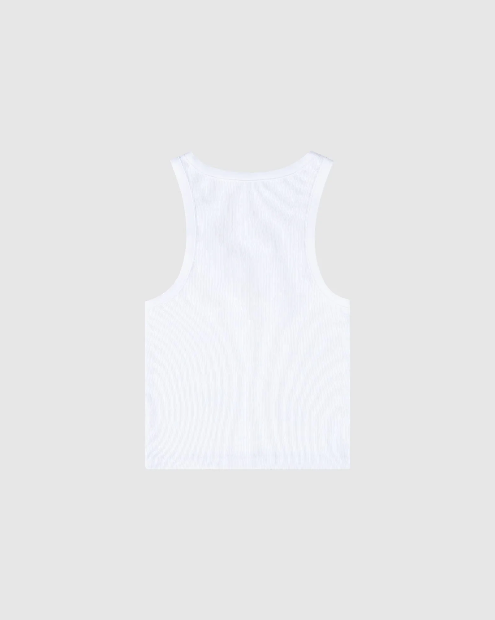 WOMENS ROTHMAN RIB TANK TOP - WHITE
