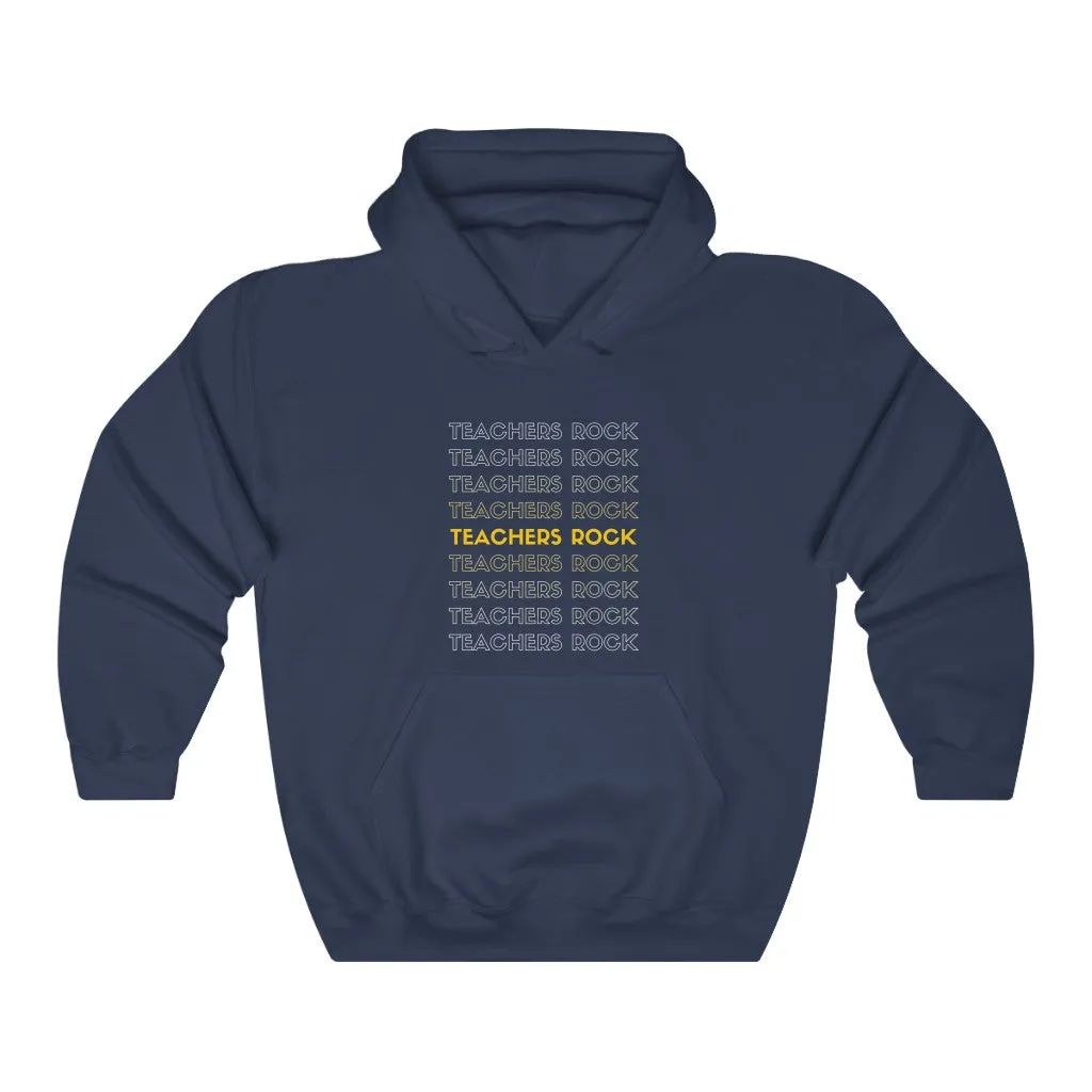 Women's Teachers Rock Pullover Hoodie