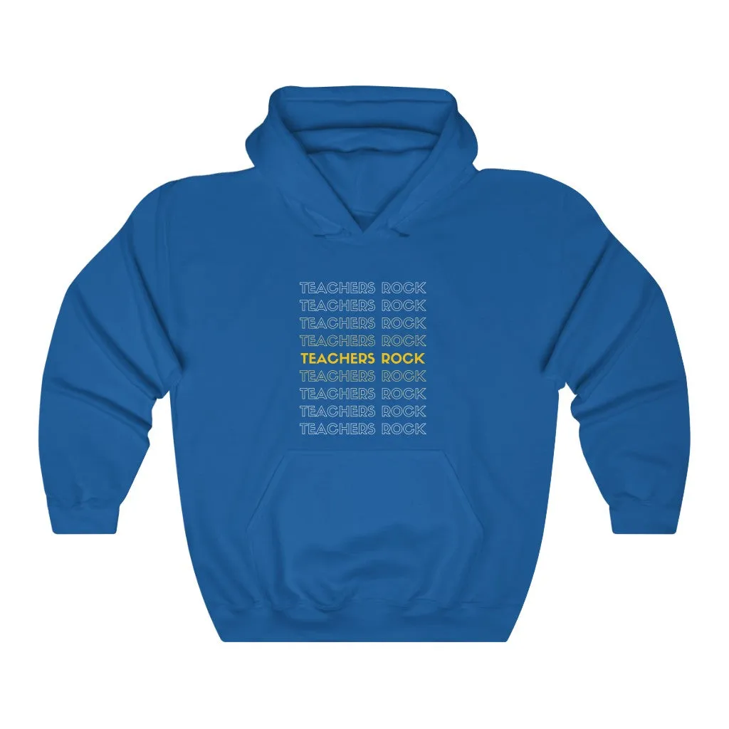 Women's Teachers Rock Pullover Hoodie