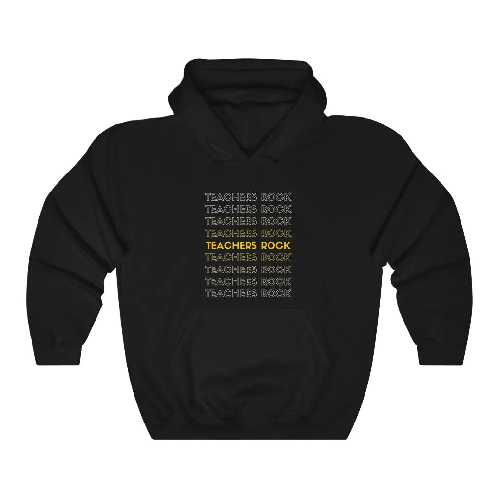 Women's Teachers Rock Pullover Hoodie
