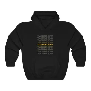 Women's Teachers Rock Pullover Hoodie